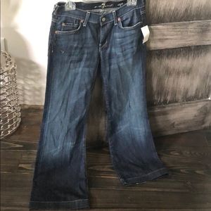 7 for all mankind dojo flare bottom sz 27 NWT